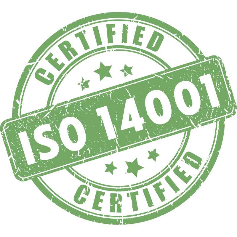 ISO 14001 Certified ISO 14001 Certified