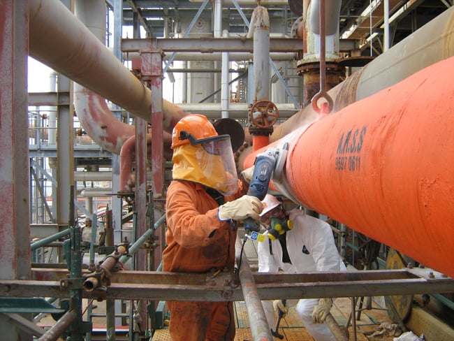 flare line repair 07