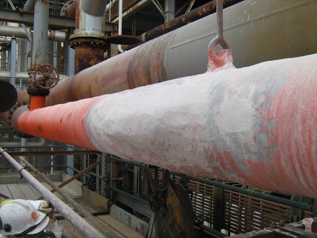 flare line repair 14