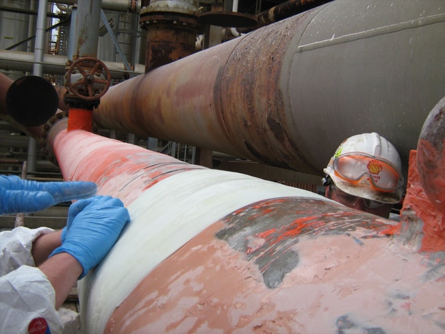 flare line repair 17