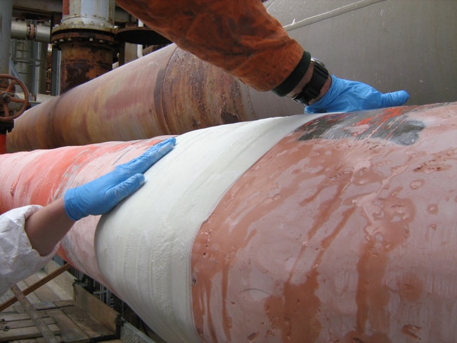 flare line repair 18