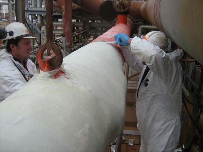 flare line repair 21