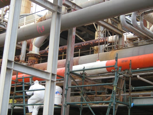 flare line repair 26